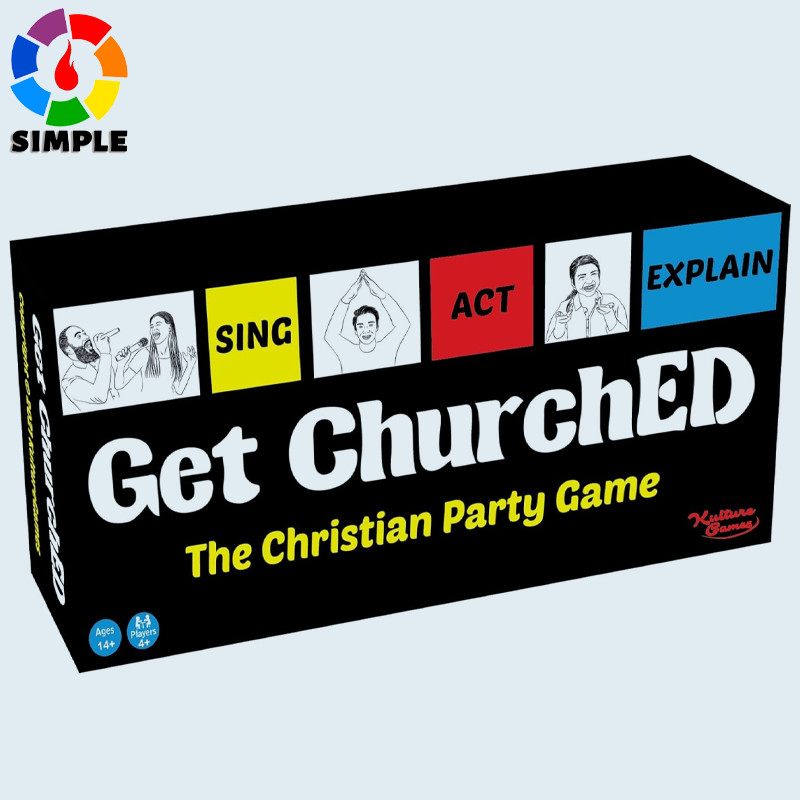 Kulture Games Get ChurchED | The Christian Party Game| Christian Gifts & Cards | Bible Trivia Game | Charades Games — R$ 85,00 em Shopee