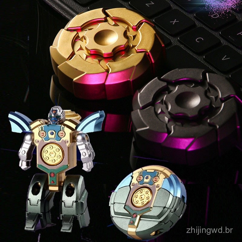 Brinquedo Elétrico Giratório Fidget Spinner Alívio de Estresse TDXG