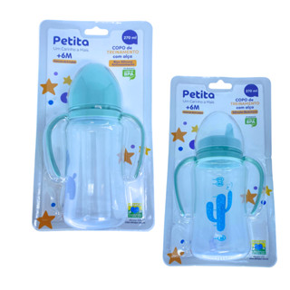 Kit 2 Copos Treinamento com Alça Bico Rígido e Macio  270ml em Oferta na Shopee