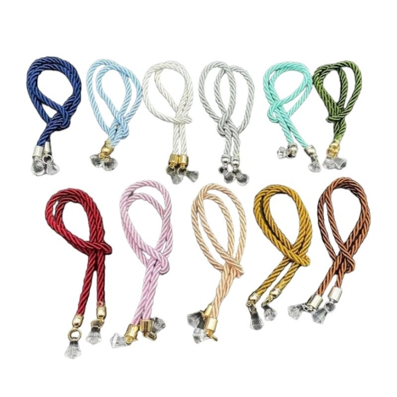 2 Cordão Decorativo com Cristal para Aromatizador e Kit Lavabo – Várias Cores em Oferta na Shopee