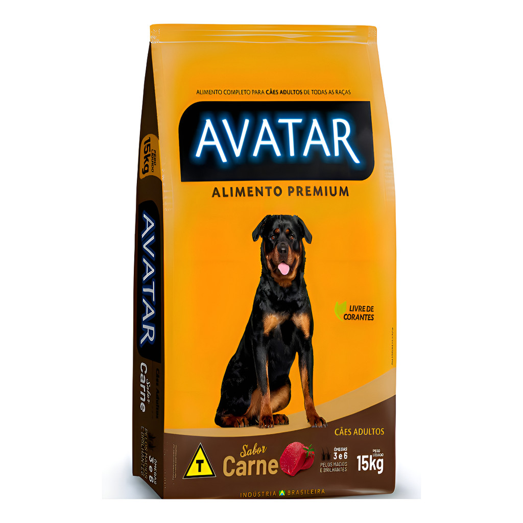 Ração Avatar Premiunm 15 Kg