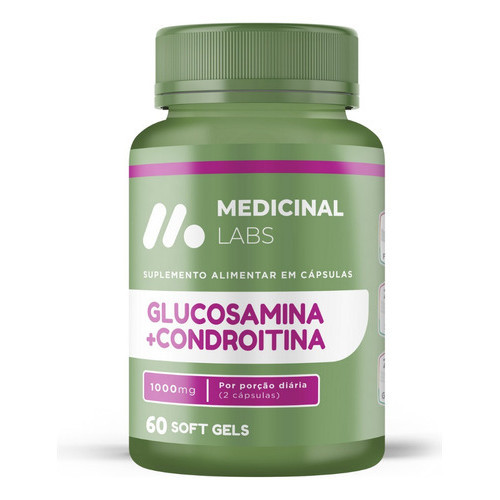Glucosamina Condroitina 60 Gels Medicinal Labs