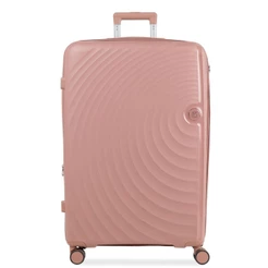 Mala Média 23kg Polipropileno 4 Rodas Cartagena Rosé