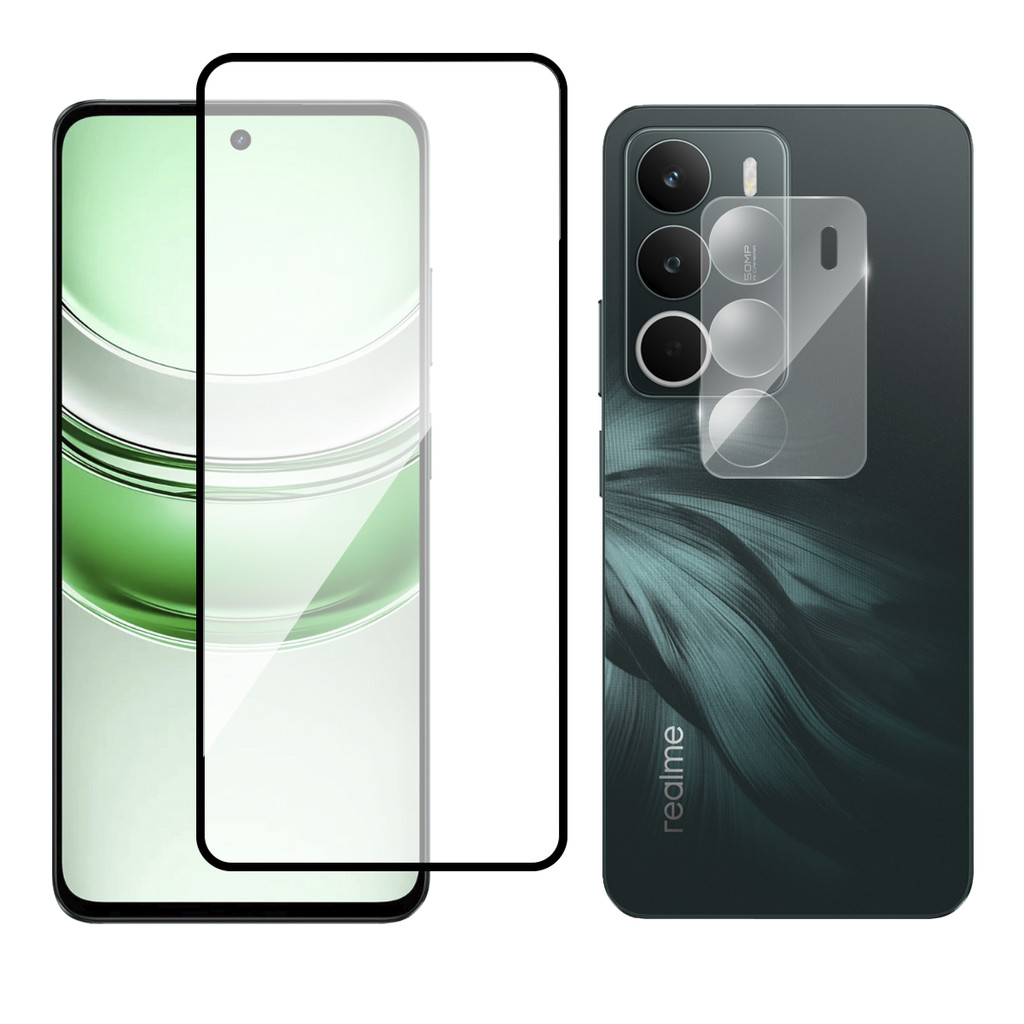 Película Vidro 3D + Câmera Vidro 3D Para Realme C71 em Oferta na Shopee