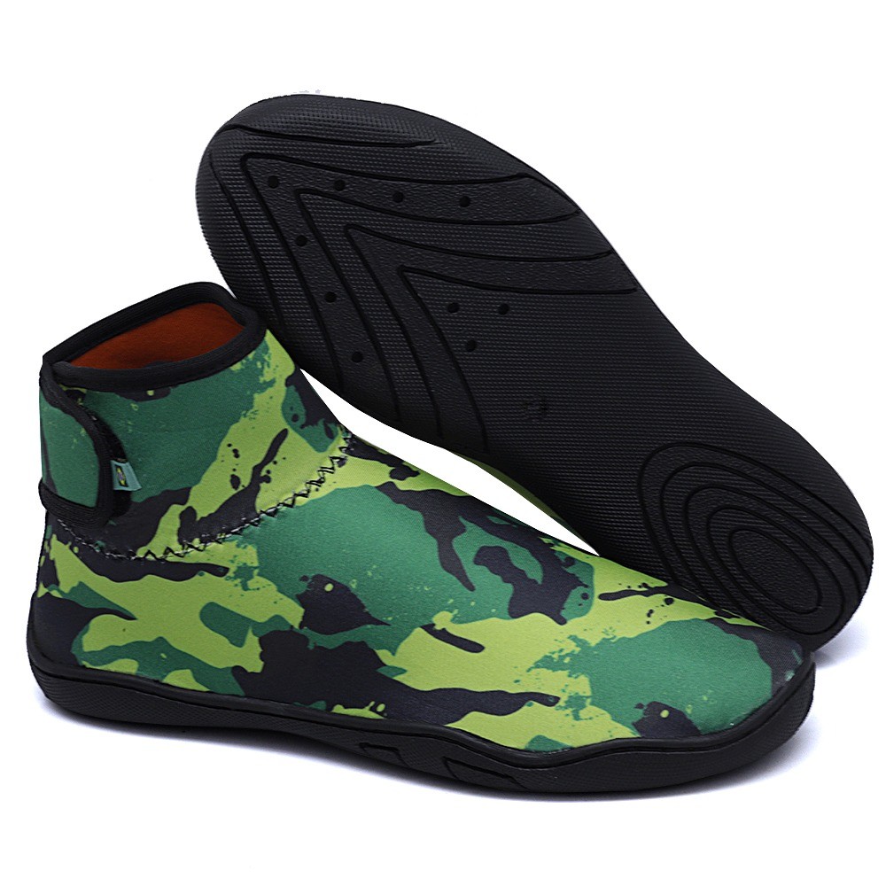 Bota Náutica Alta Performance e Segurança Tênis Híbrido Meia Neoprene Canoagem Pesca Rio Jet Sola Resistente Costurada