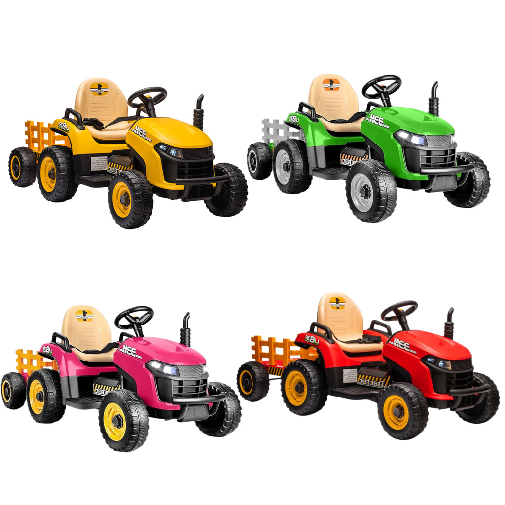 Trator Elétrico Infantil Com Controle 2 Marchas Maxi Toys(BIVOLT) em Oferta na Shopee