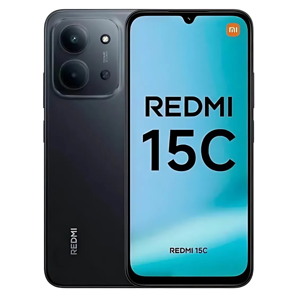 Celular Smartphone Xiaomi Redmi 15C 256GB 8GB RAM Global Dual SIM Cor Preto em Oferta na Shopee