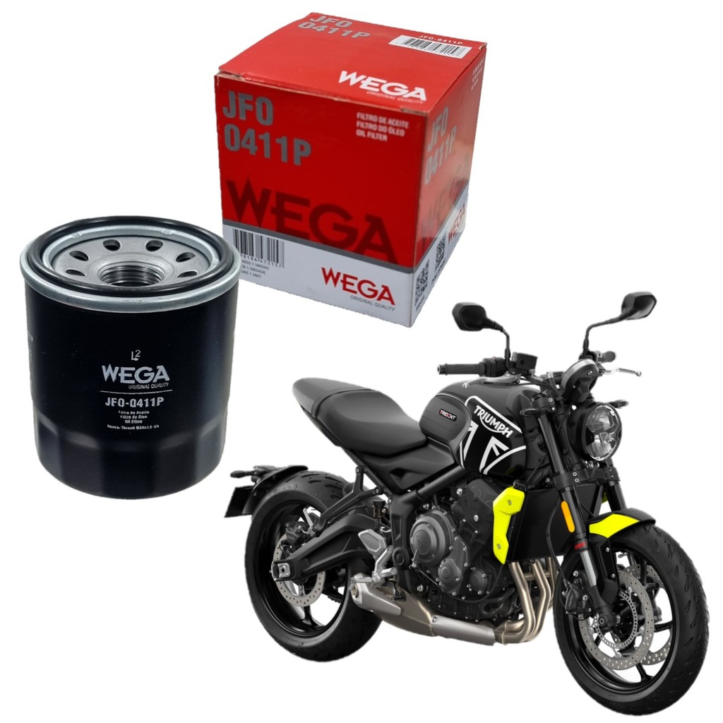 FILTRO DE ÓLEO TRIUMPH TRIDENT 660 TRIDENT660 TRIPLE TRIBUTE