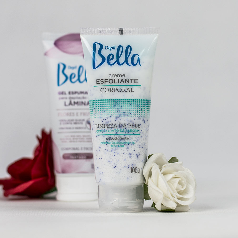Creme Esfoliante Corporal Depil Bella Alecrim 100g