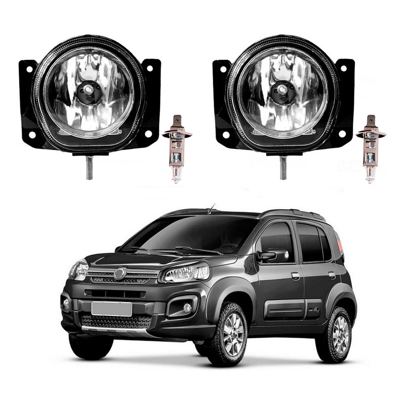 Par Farol Milha Lampada Uno Way 1.0 1.4 2017 A 2021
