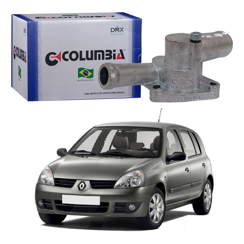Valvula Termostatica Carcaça Clio 1.0 8v 2003 A 2006 em Oferta na Shopee