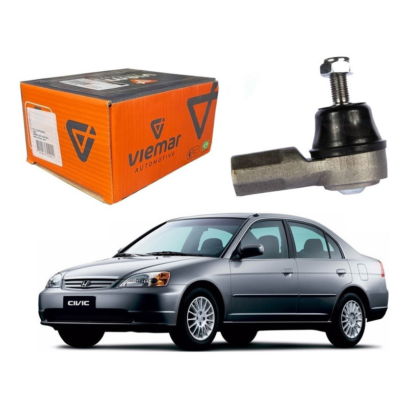 Terminal Direção Viemar Civic 1.7 2001 A 2006 em Oferta na Shopee
