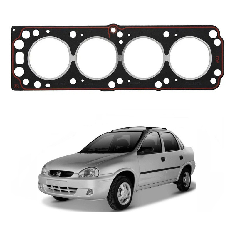 Junta Cabeçote Taranto Corsa Sedan 1.0 8v 1994 A 2003 em Oferta na Shopee