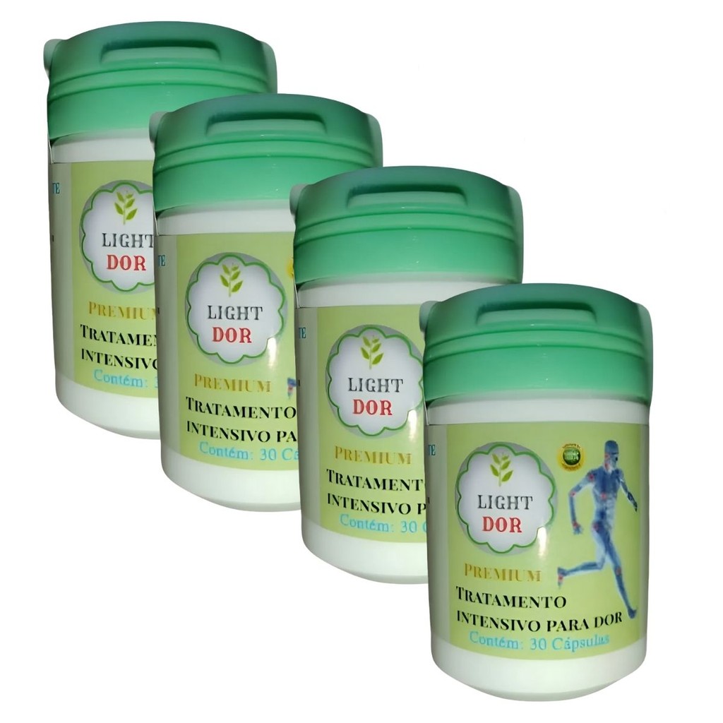 Suplemento Alimentar Light Dor Original | 4 Potes em Oferta na Shopee