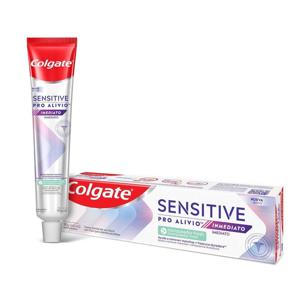 Creme Dental Colgate Sensitive Pro Alivio Imediato Branqueador Fresh 90g — imagem 2 de 2