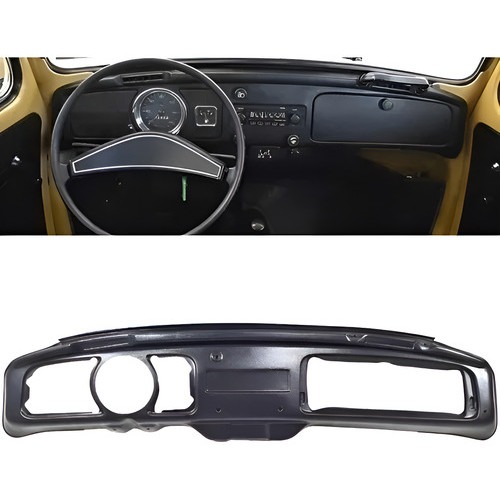 Capa Painel Instrumento Fusca 75 77 79 81 82 83 85 Hs002 - Preto