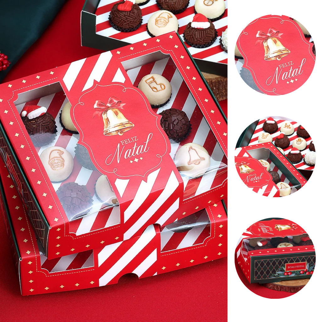 10 CAIXA PARA 12 OU 20 DOCES VINTAGE 5085 ( JANGO NATAL 2025 )