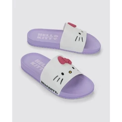 Chinelo Slide Infantil Grendene Kids Hello Kitty Mania