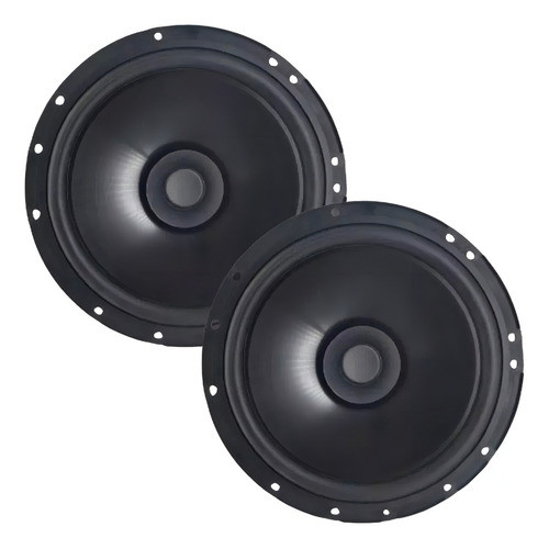 Par Alto Falante Automotivo Bomber Montadoras 6 Pol - 100w Rms Cor Preto