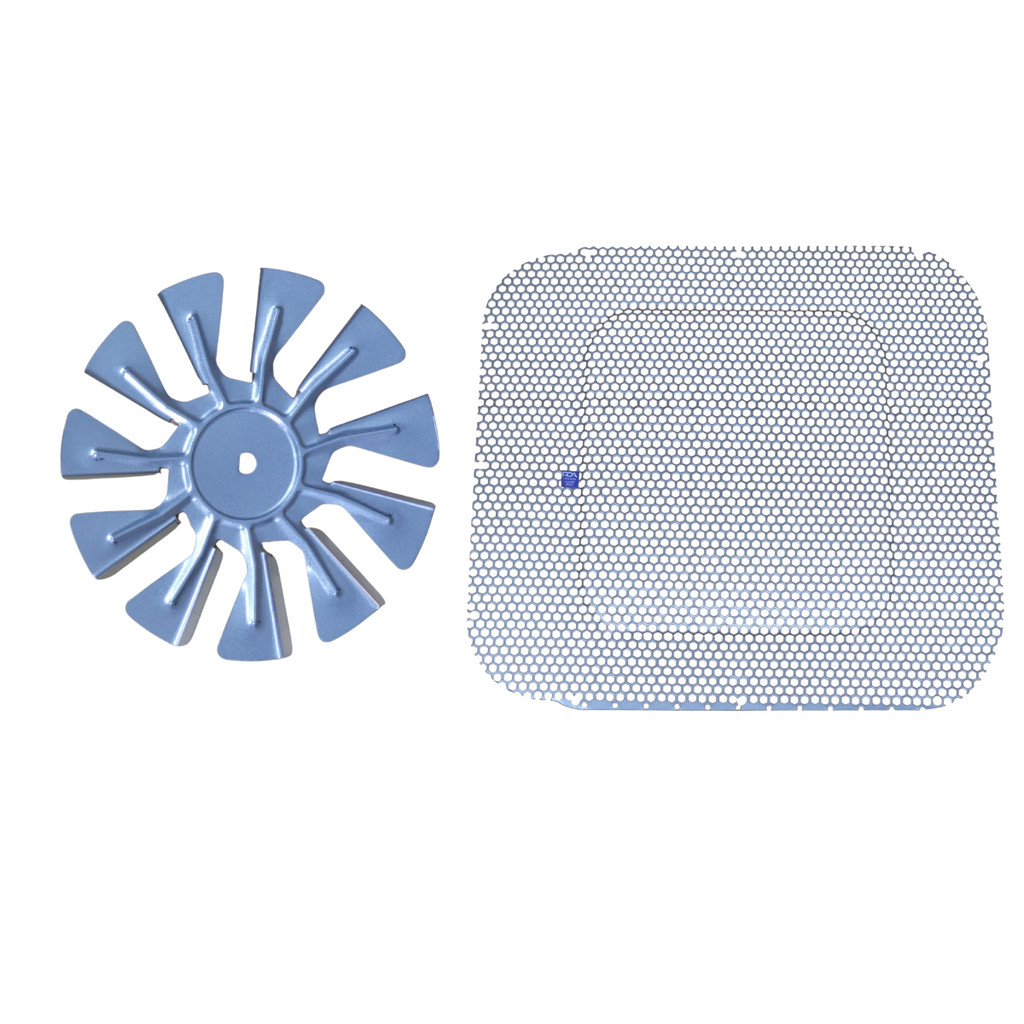 HELICE INFERIOR + GRADE METÁLICA P AIR FRYER MONDIAL AFN-80/ AFN-80-R/ AFN-80-FB/ AFN-80E-01-RI