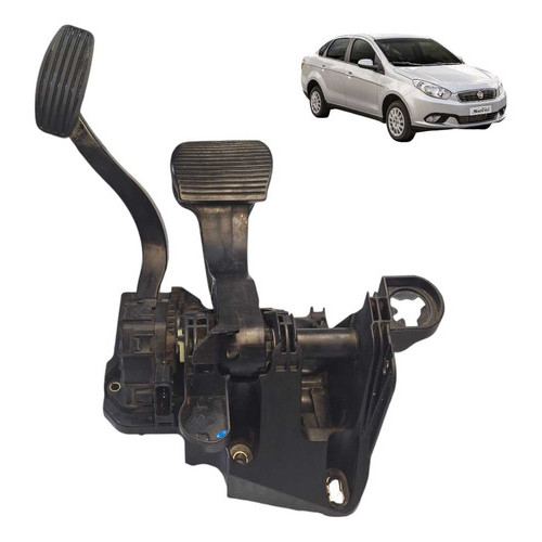 Conjunto Pedais Fiat Grand Siena Dualogic 1.6 2013 2019