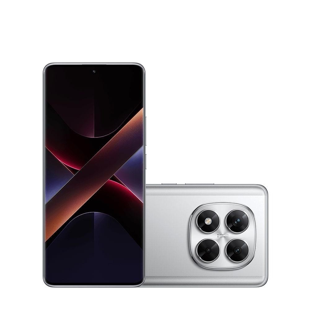 Smartphone Poco X7 5G 8+8GB Ram + 256GB, Prata