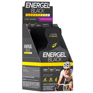 Energel Black - 10 Sachês Guaraná c/ açaí - BodyAction em Oferta na Shopee