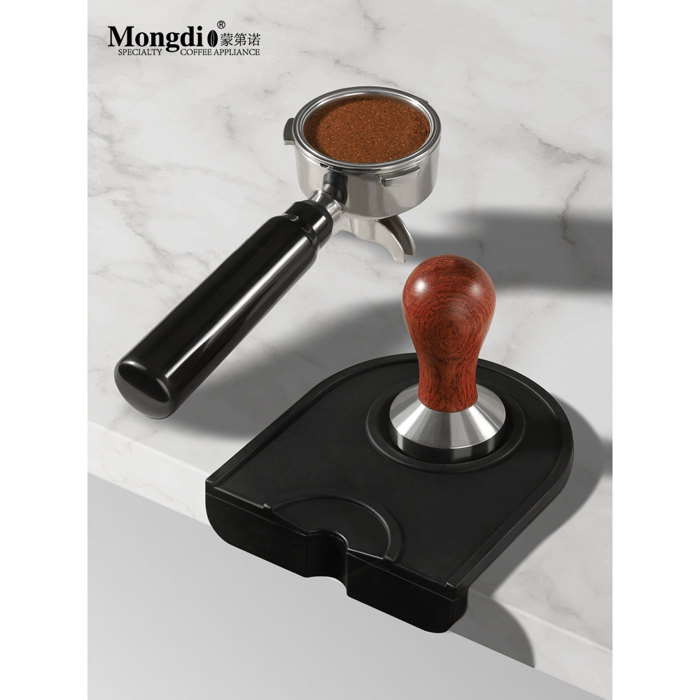 Mongdio almofada de prensagem de café, tapete de Bar, máquina de café, pano, pó, martelo, antiderrapante, almofada de Si