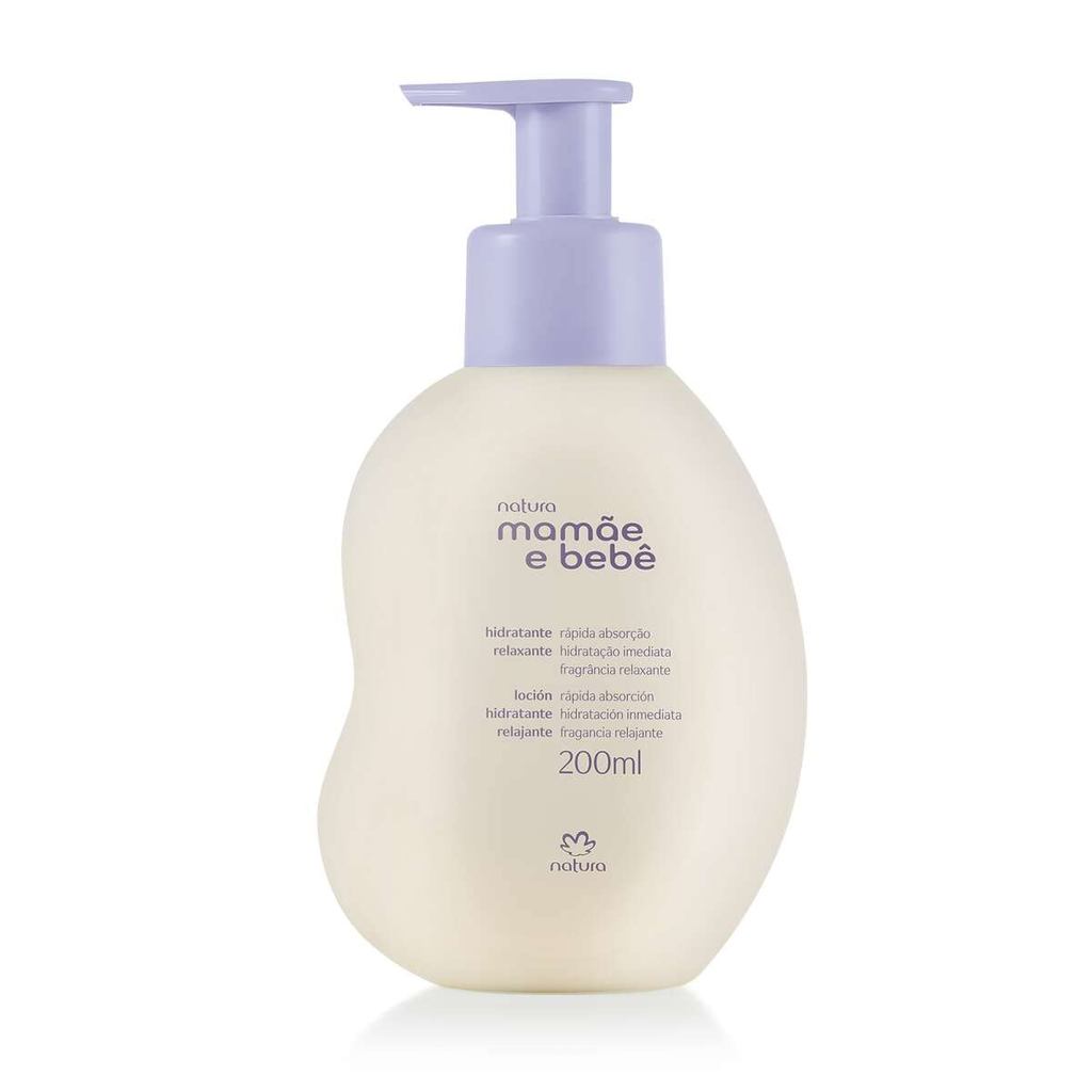 Loção Hidratante Natura Mamãe e Bebê Relaxante 200ml