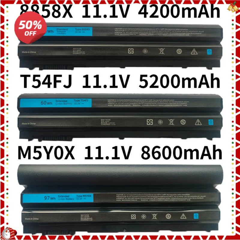 Bateria Para Laptop 11.1V M5Y0X T54FJ 8858X Dell Latitude E6430 E5420 E5430 E6420 E6530 E6540 E6440 04NW9 2P2MJ NHXVW M5
