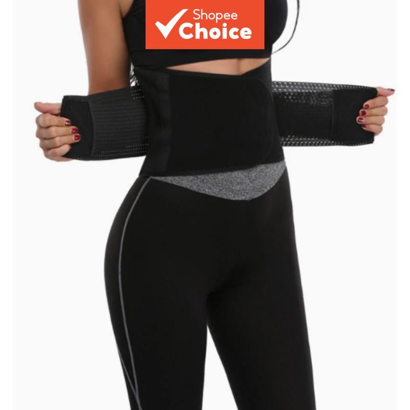 Cinto duplo emagrecedivo para mulheres, cinta modeladora corporal, faixa abdominal ajustável, modelador de emagrecimento