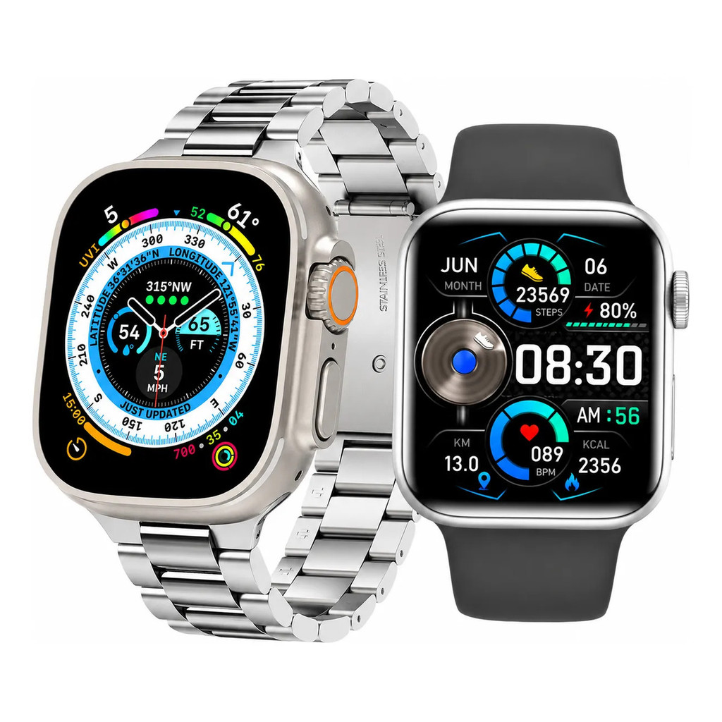 Smartwatch Barato Kit 2 com 7 Pulseiras: Testei o Que Ninguém Te Conta Por R$148!