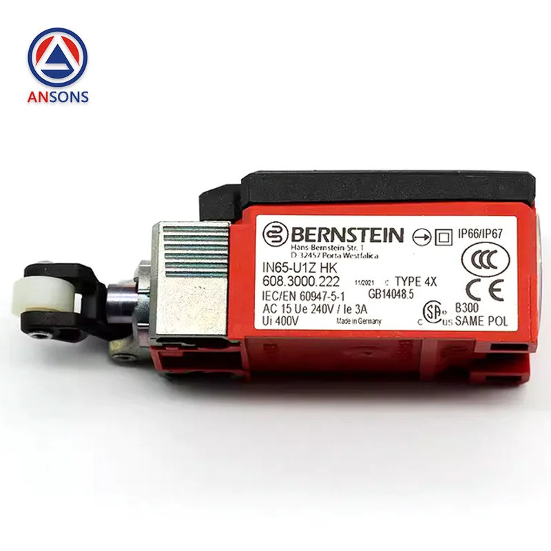 IN65-U1Z HK 608.3000.222 IN62-A2Z SK 608.3000.203 Bernstein Para Interruptor De Elevador KONE Ansons Peças Sobressalente