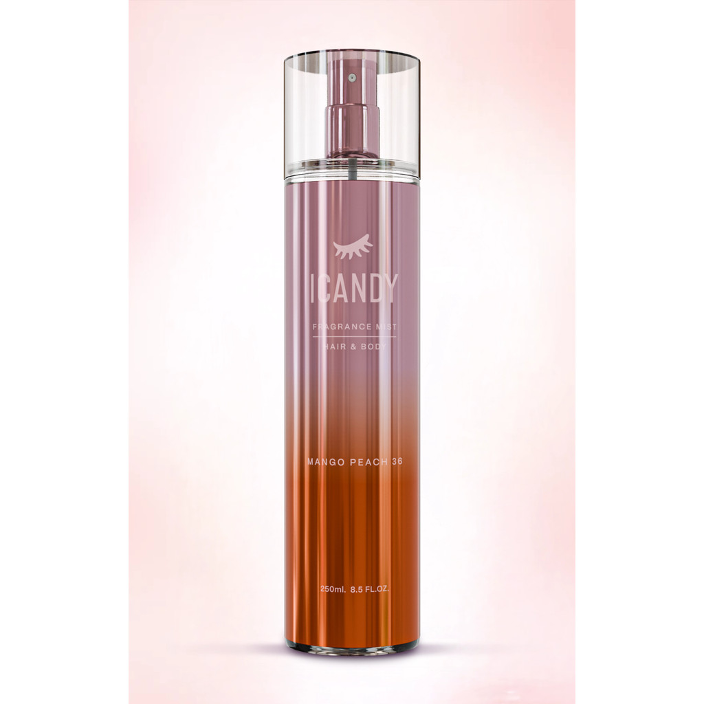 Body Splash Feminino ICANDY Delicius Frozen Mango Peach 36 250ml