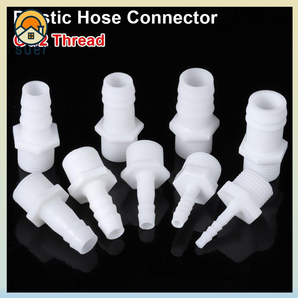 SUEBR 1/10Pcs Conector De Mangueira , Acoplador De Tubo De Identificação De Sistema De Irrigação Por Gotejamento , Acess