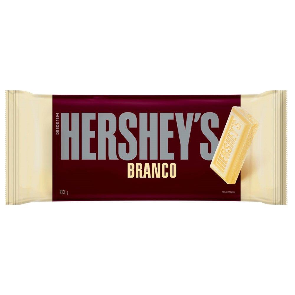Chocolate Hershey's Branco 82g - 18 Unidades