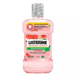 Enxaguante Bucal Listerine, Melancia e Hortelã sem Álcool 500ml