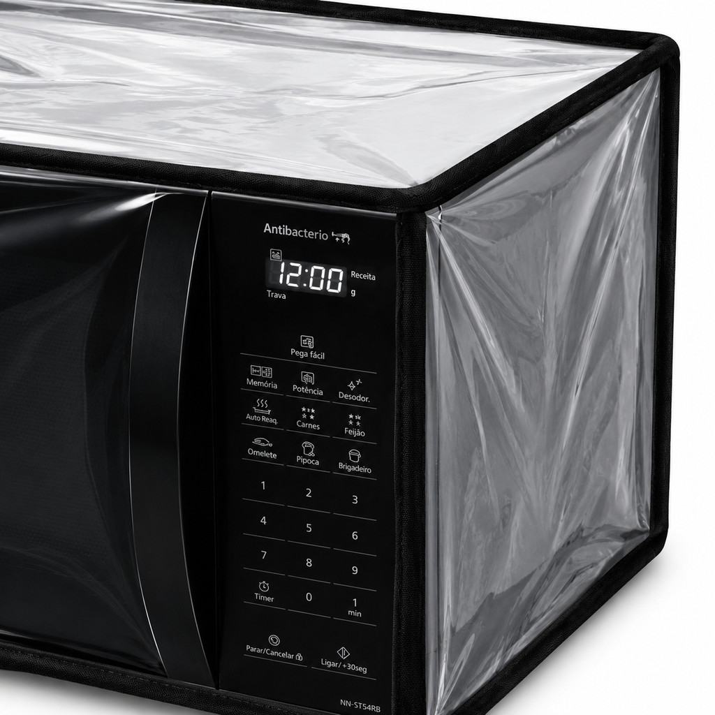 Capa Para Micro-ondas Panasonic 27L  ST54 Pvc Transparente
