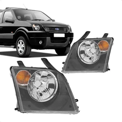 Farol Ecosport Pisca Ambar / 2003 2004 2005 2006 2007 Lado Direito