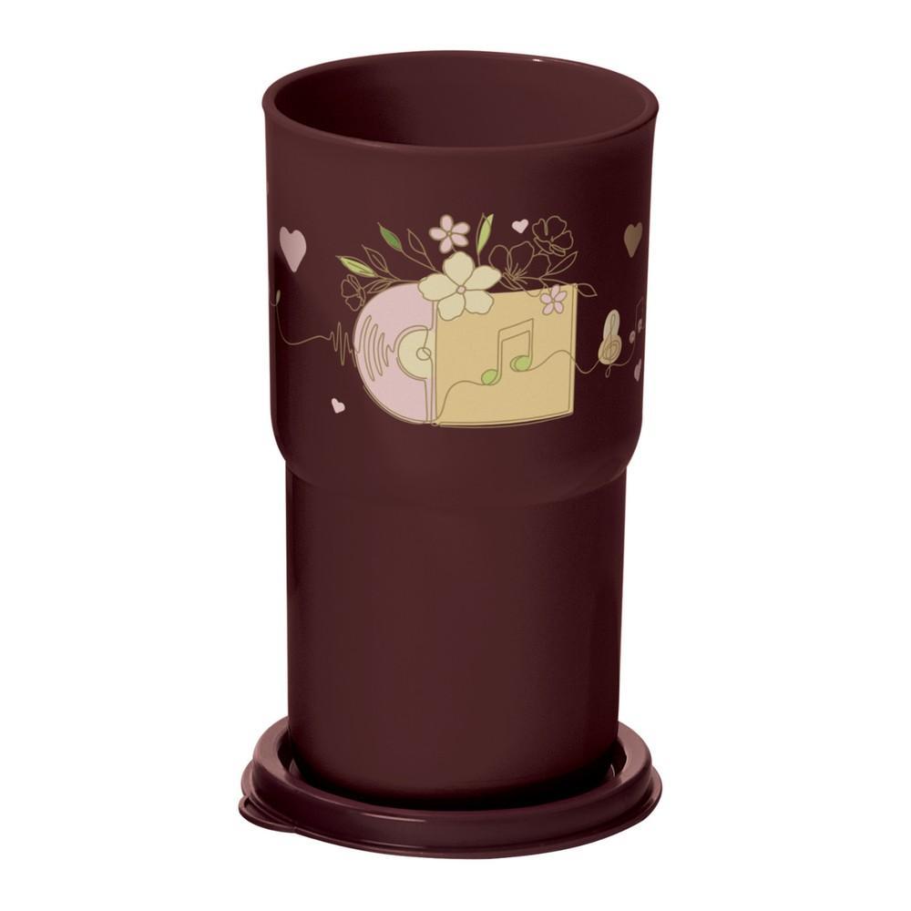 Copo Tupperware Colors Simone Mendes No Ritmo Do Coração 350ml