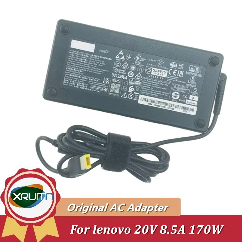 Genuíno 45N0514 45N0370 20V 8.5A 170W Adaptador De Alimentação AC Para Lenovo Legion Y720-15 Y7000P P50 P51 P70 P71 W540