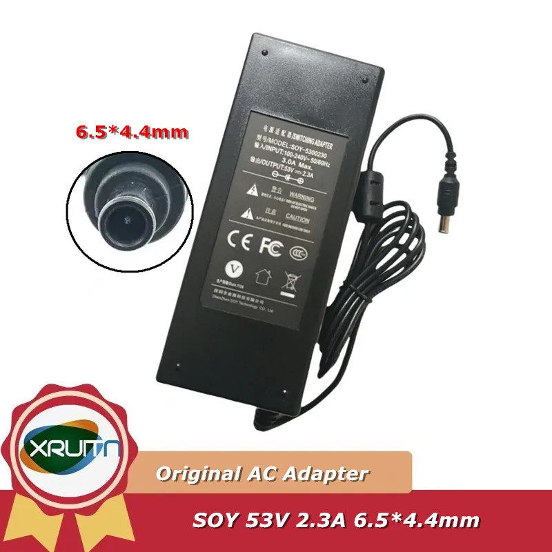 Carregador Adaptador De Comutação Ca SOY 53V 2.3A Genuíno Para DAHUA-5300230 Fonte De Alimentação Comutada Gravador POE