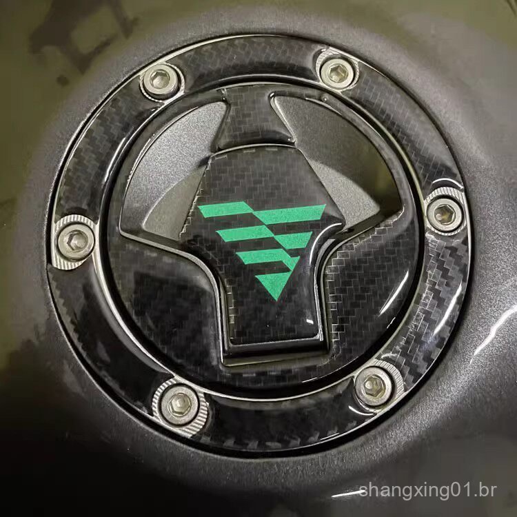 Adequado para adesivo de proteção do tanque de combustível Loncin Voge CU525, adesivo em formato de espinha de peixe, ad