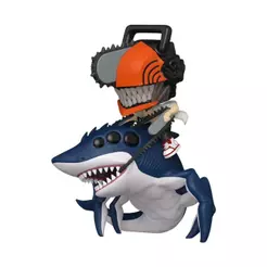 Boneco Funko Pop! Ride Deluxe Chainsaw Man - Chainsaw Man e Beam