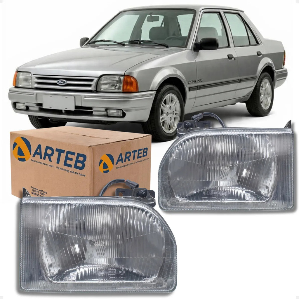 Farol Vidro Apollo 1990 1991 1992 Verona Escort Arteb