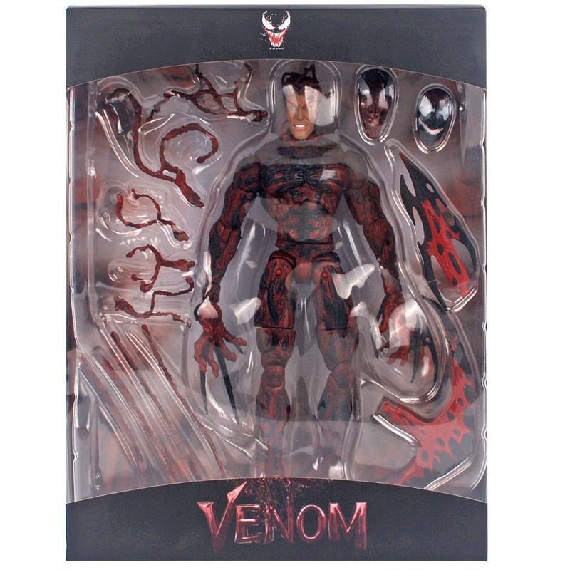 Marvel Spider-Man Venom: The Venomic Slaughter Deadly Guardian Figura de Ação Super Articulada Modelo de 7 Polegadas em