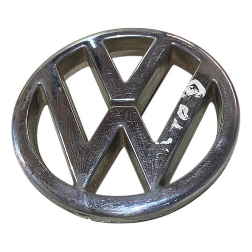 Emblema Volkswagen Golf Mk3 1994 1998 Tampa Traseira Prateado