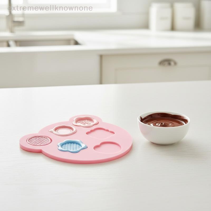 { extremewell } Selo De Cera Almofada De Molde De Silicone 25mm Fixador De Forma Para Selar Envelope De Casamento Artesa
