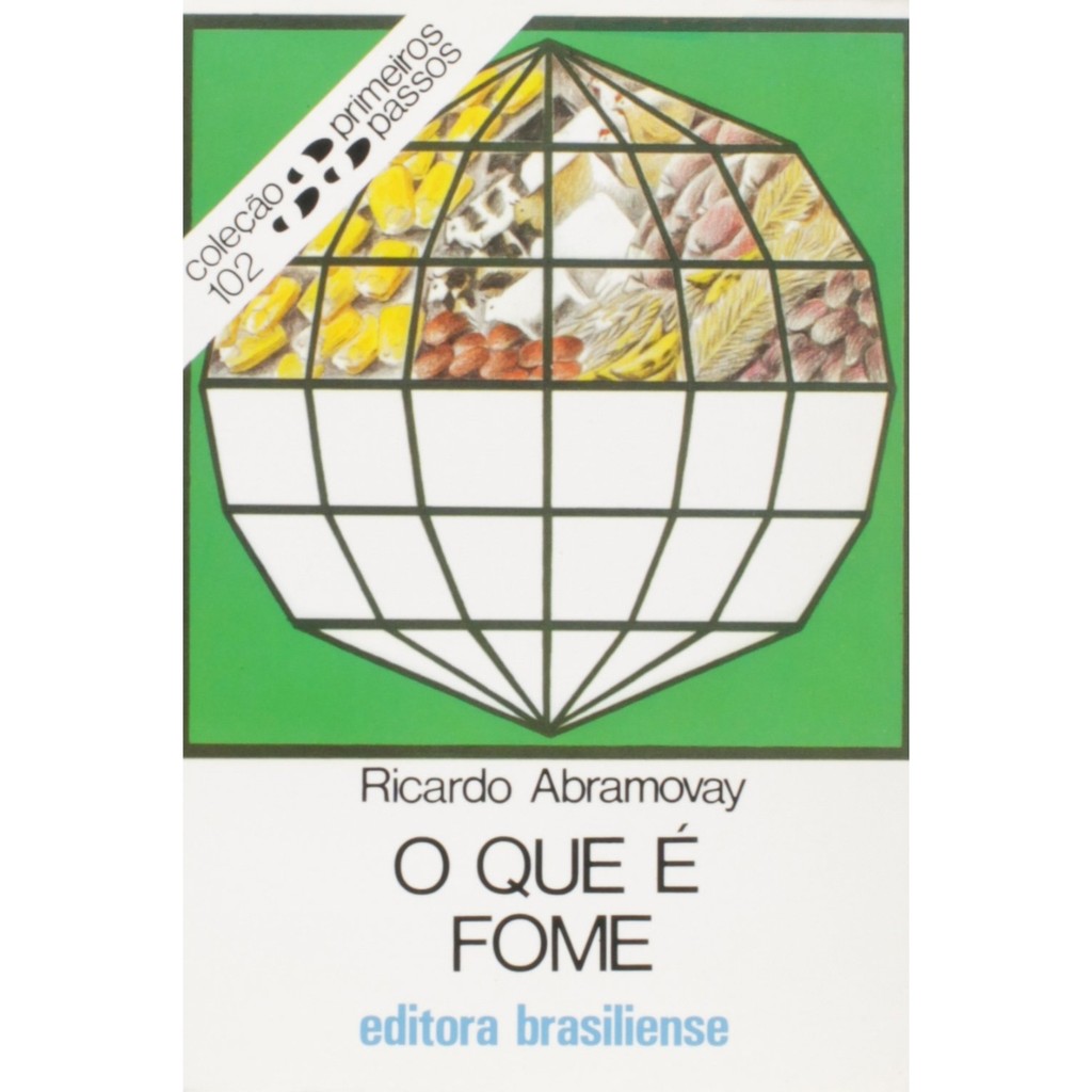 Livro - O que é fome - Col. Primeiros Passos 102 - Ricardo Abramovay (Usado)
