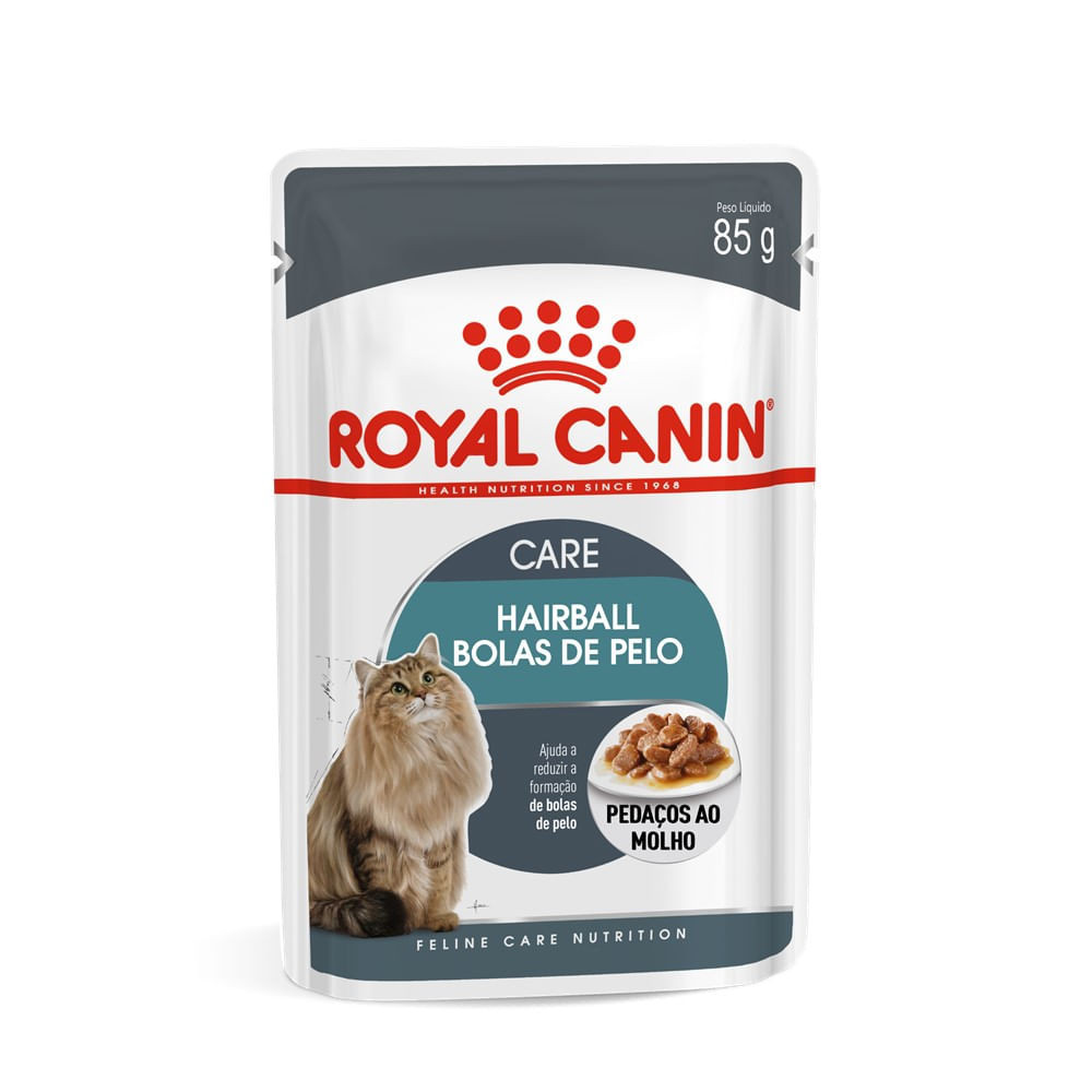Ração Úmida Royal Canin Gato Hairball Care 85g
